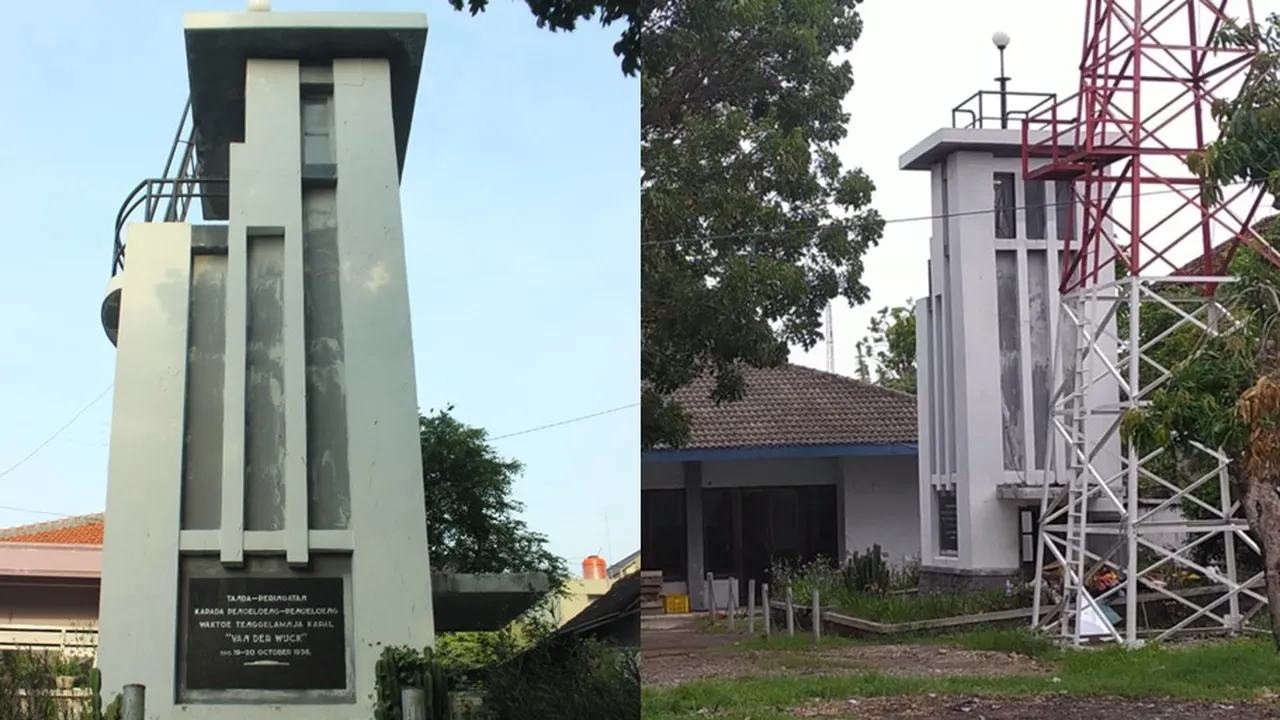 Monumen Van Der Wijck Dibangun Untuk Ucapkan Terima Kasih Kepada Para Nelayan Yang Menolong Korban Kecelakaan