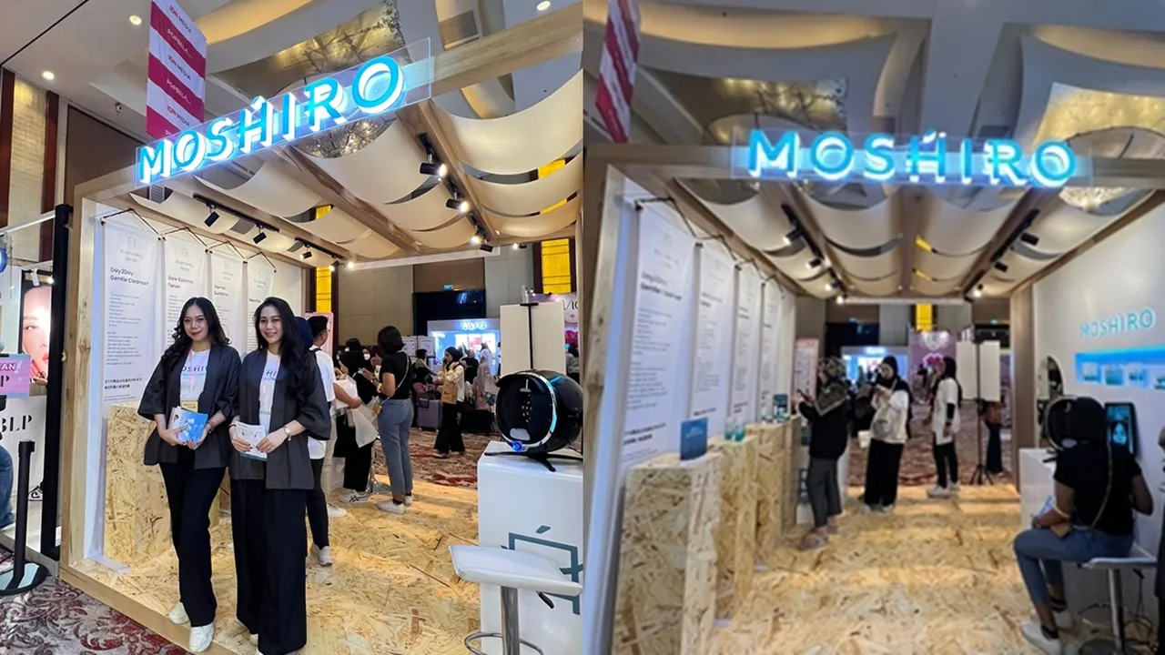 Moshiro Hadir di BeautyFest Asia di 5 Kota Besar