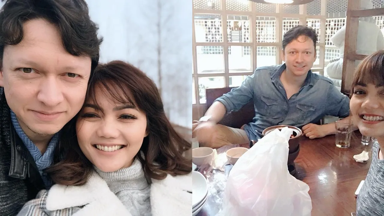 Mulai Go Public, Rina Nose dan Josscy Pamer Kemesraan