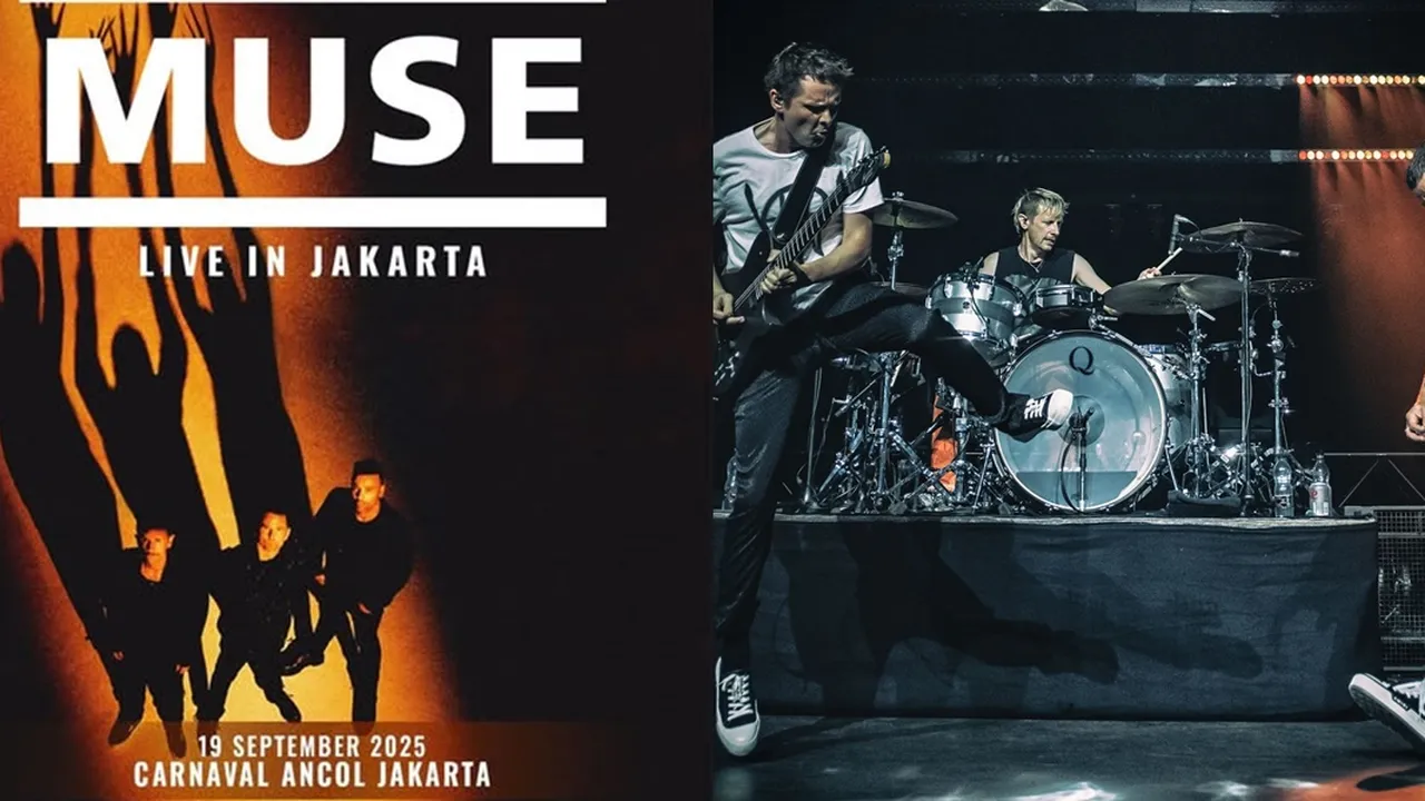 Muse Bakal Konser di Jakarta Bulan September 2025, Catat Tanggalnya