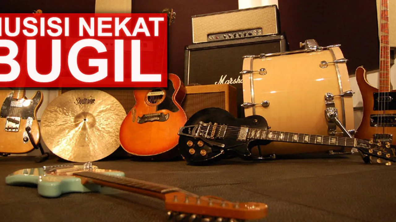 Musisi Bugil Dengan Alat Musik? Bukan Cuma Justin Bieber!