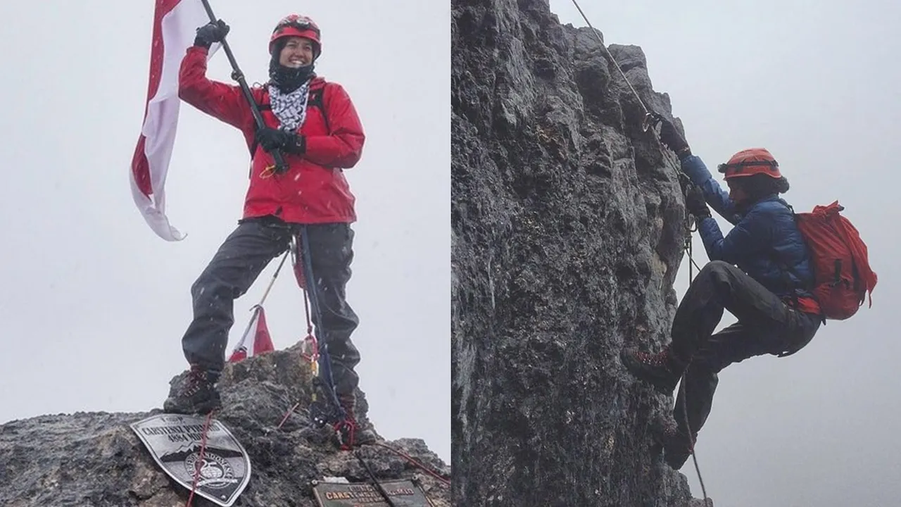 Nadine Chandrawinata Kenang Momen Saat Mendaki di Puncak Carstensz, Akui Ajarkan Banyak Hal