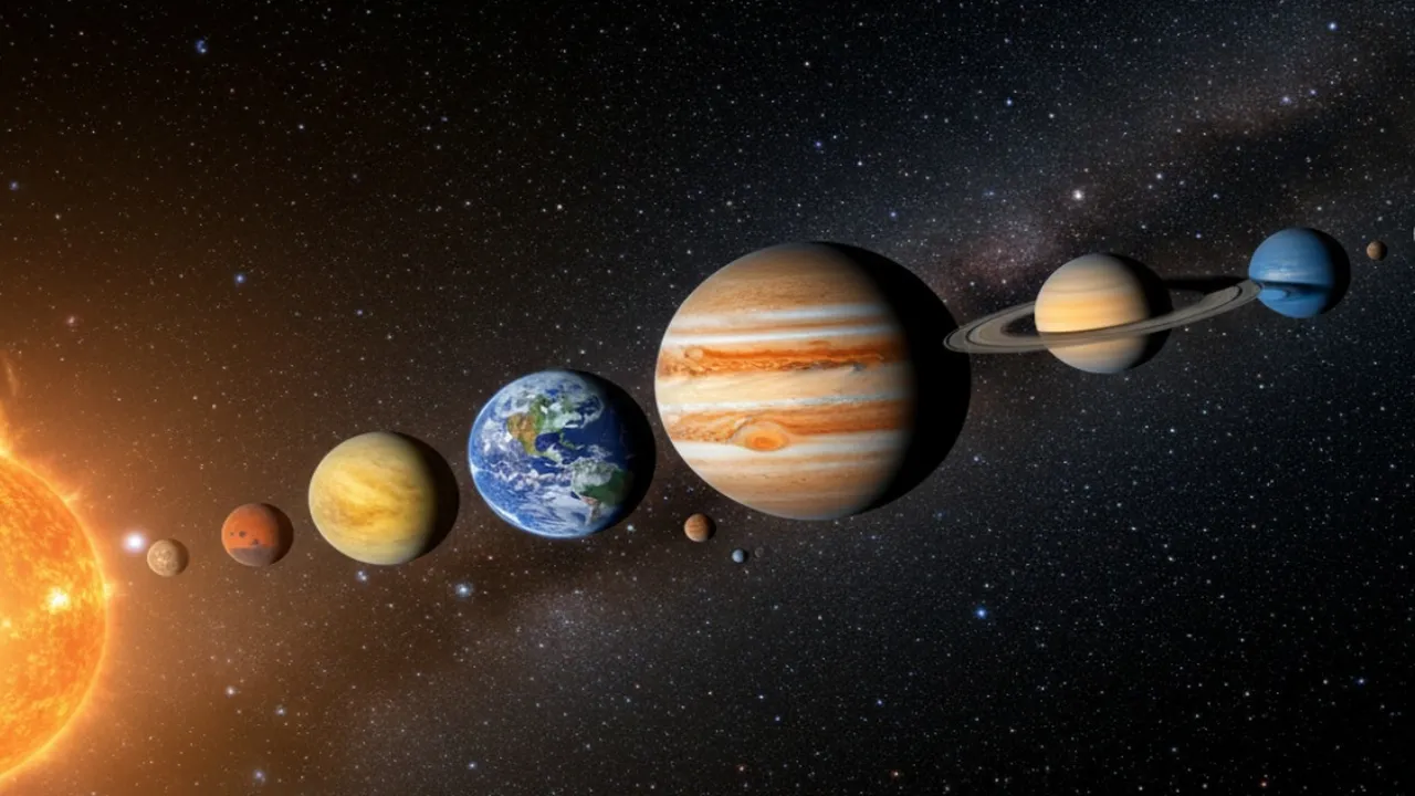 Nama Planet di Tata Surya: Mengenal 8 Planet Utama dan 5 Planet Kerdil