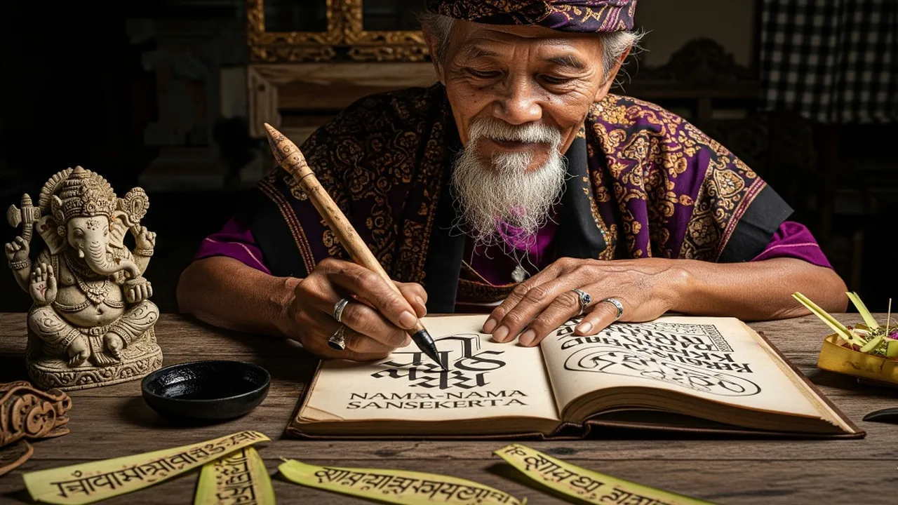 Nama Sanskerta: Kekayaan Bahasa Kuno untuk Identitas Modern