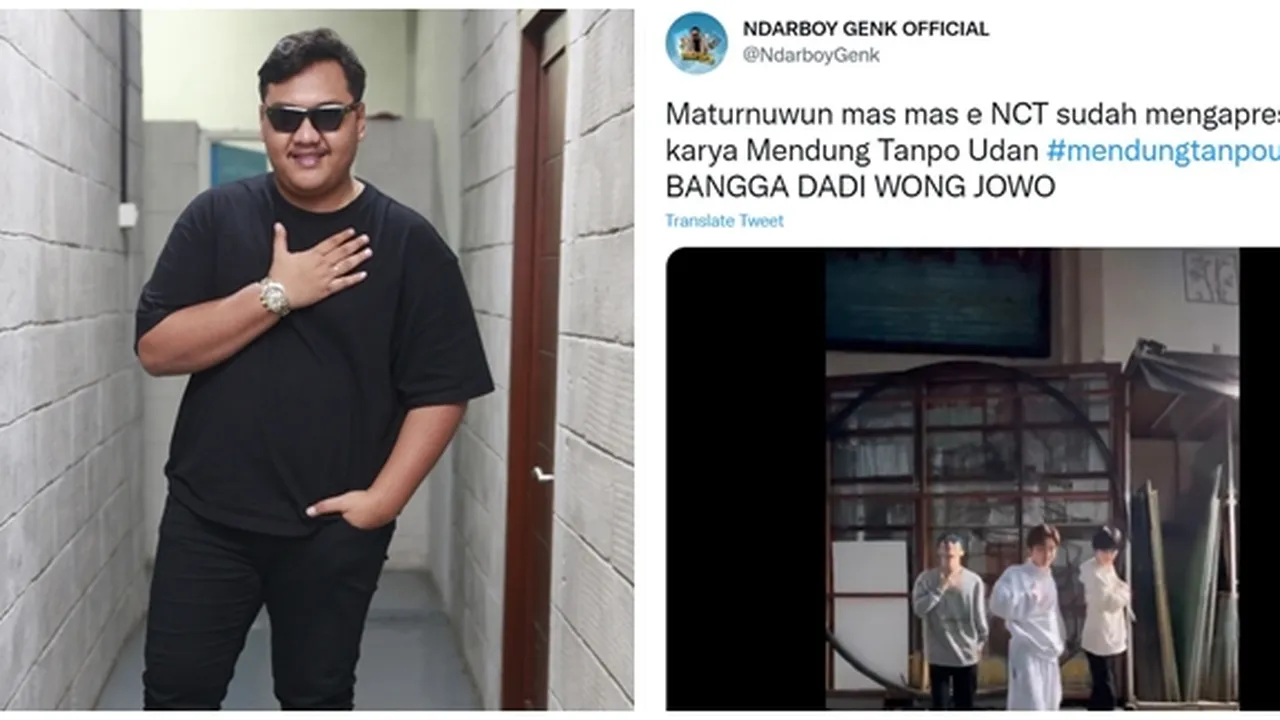 Ndarboy Genk Sempat Kaget Tak Menyangka NCT Dream Joget TikTok 'Mendung Tanpo Udan'