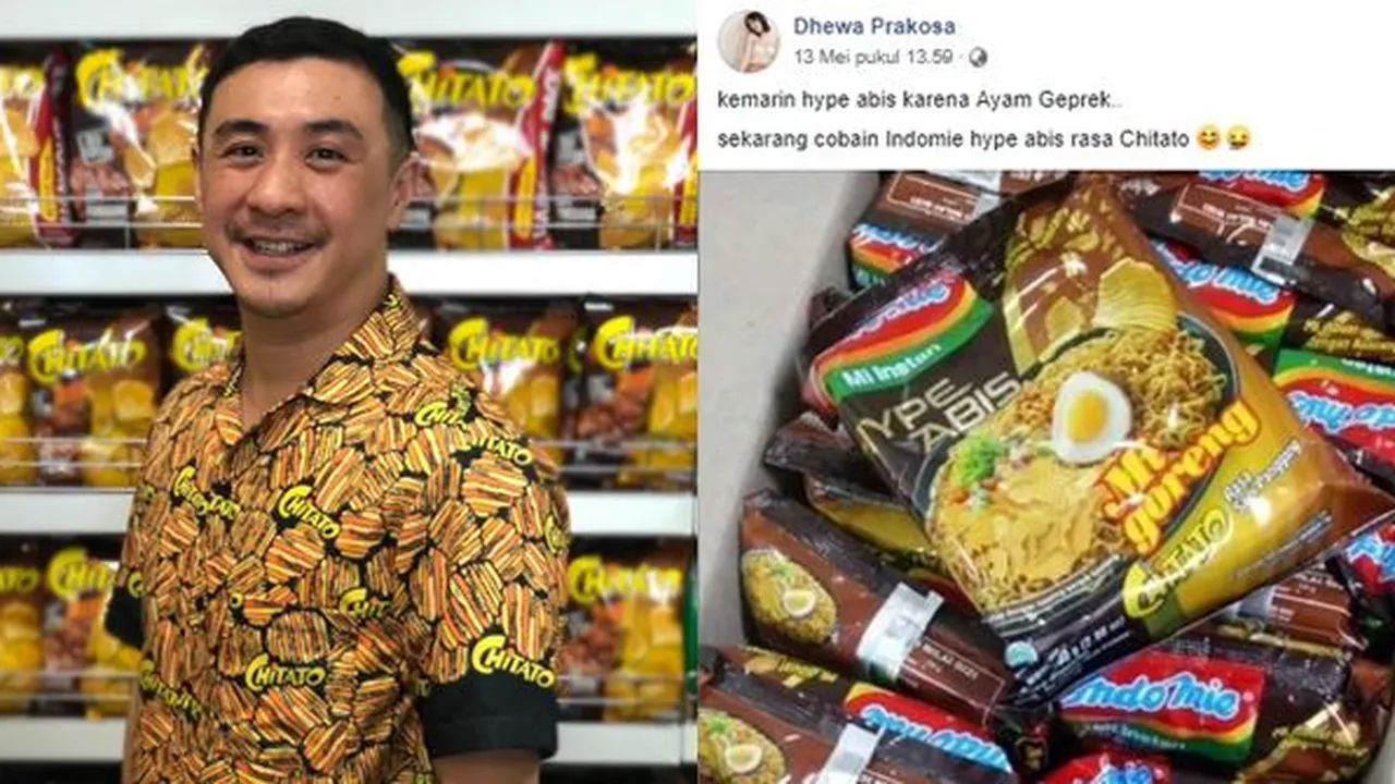 Netizen Ramai Bicarakan Varian Indomie x Chitato, Axton Salim: Happy Birthday