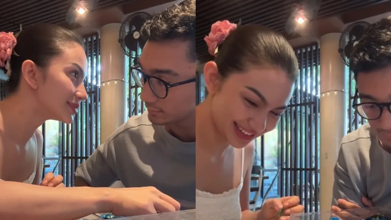 Ngabuburit Date Unik ala Ariel Tatum dan Daffa Wardhana, Main Lego