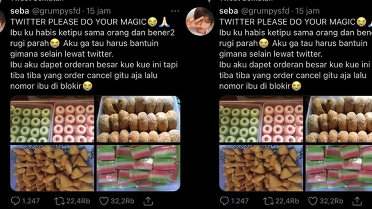 Ngaku Tertipu Jualan Kue Basah Bermodal 'Twitter Please Do Your Magic', Modus Netizen Ini Terbongkar
