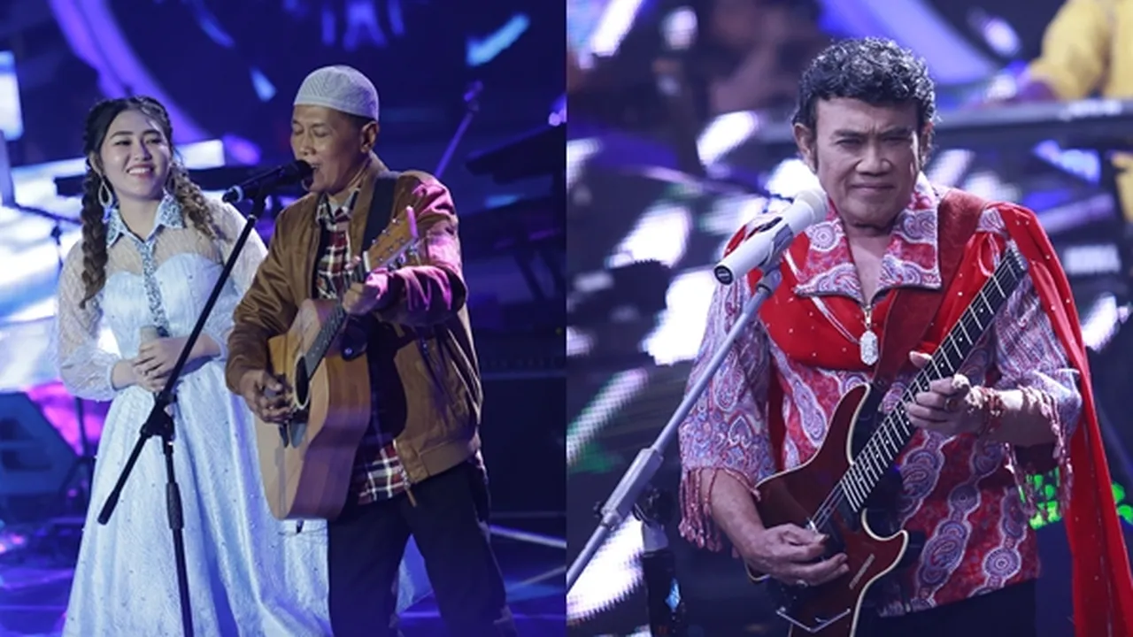 Ngefans Sejak SMP - Diberi Hadiah Spesial, Ayah Via Vallen Grogi Bertemu Rhoma Irama
