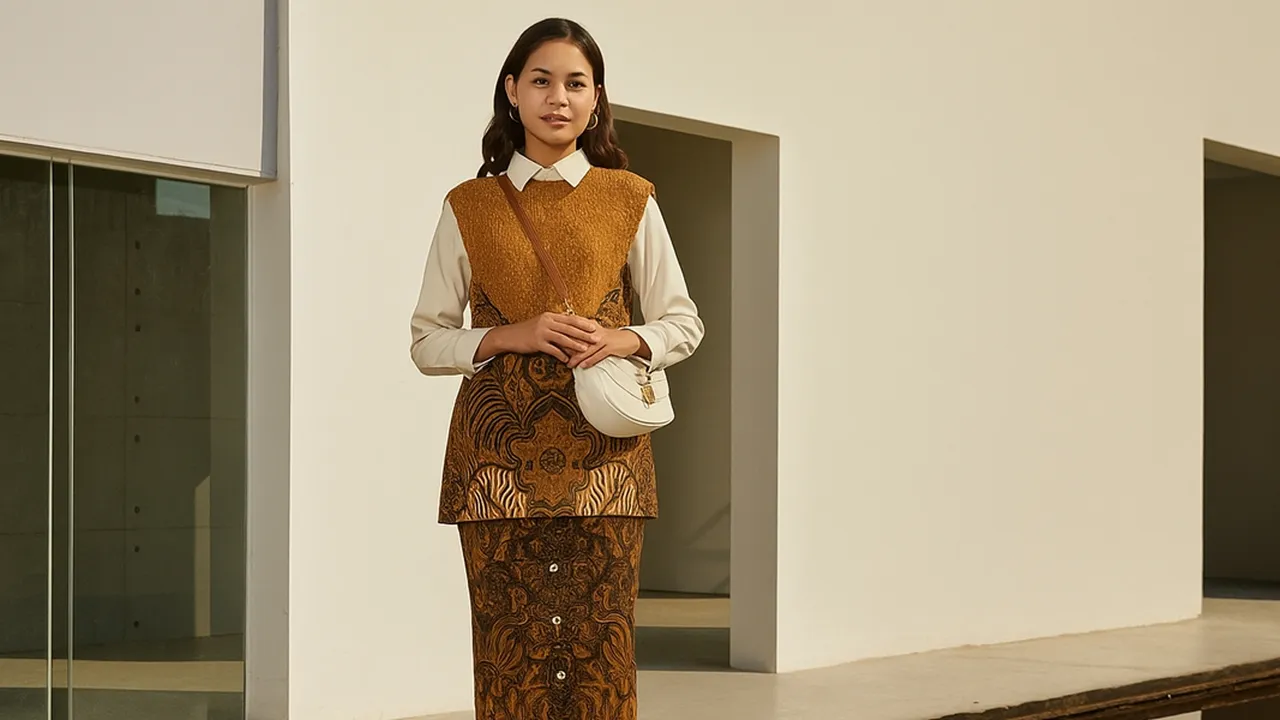 Nggak Cuma Kemeja, Ini 7 Look Batik Kalcer Ala Gen Z