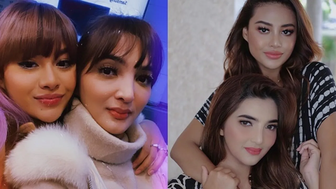 Meski Nggak Sedarah, Tapi Lewat 8 Potret Ini Buktikan Ashanty dan Aurel Hermansyah Begitu Mirip Banget