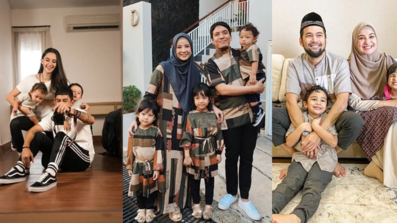 Nikah Muda, 8 Seleb Ini Punya Rumah Tangga Harmonis - Miliki Banyak Anak