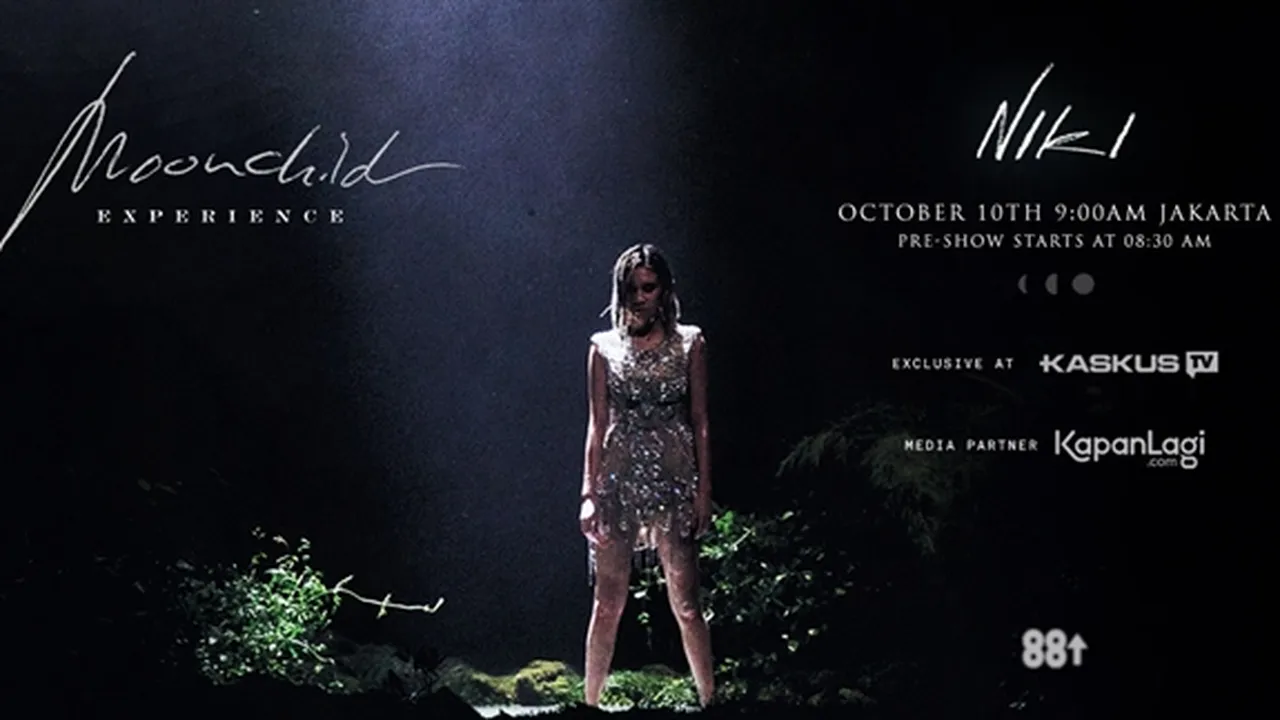 NIKI Gelar Konser Musikal Teaterikal 'Moonchild Experience', Gratis Buat Kamu Semua!