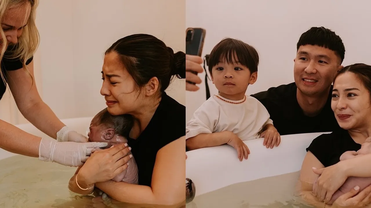 Nikita Willy Melahirkan Anak Kedua, Pakai Metode Water Birth