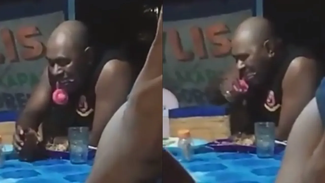 Nikmatnya Tutup Botol Kecap, Lelaki Ini Menyantapnya Bak Makan Cumi Bakar