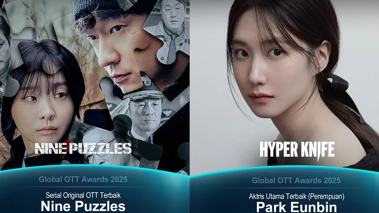 'NINE PUZZLES' dan Park Eun Bin Menang di OTT Awards 2025
