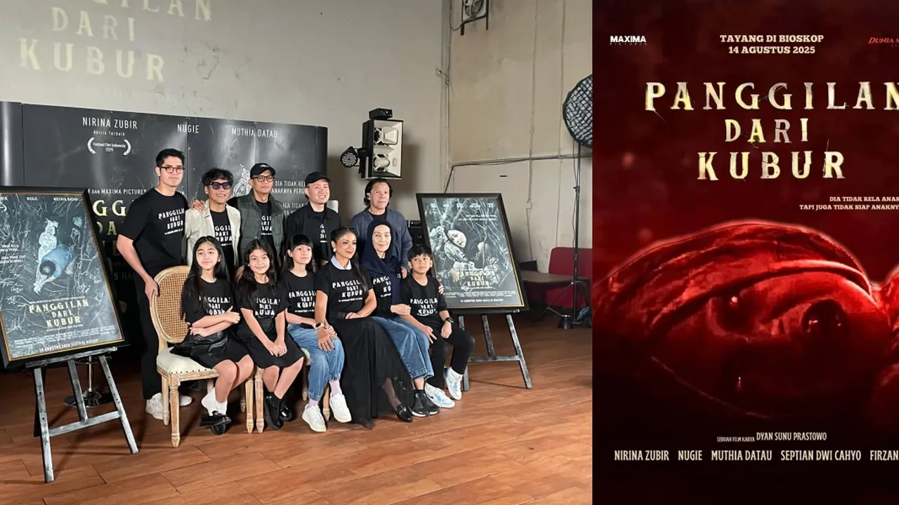 Nirina Zubir Terseret Trauma dan Teror di Film 'PANGGILAN DARI KUBUR'