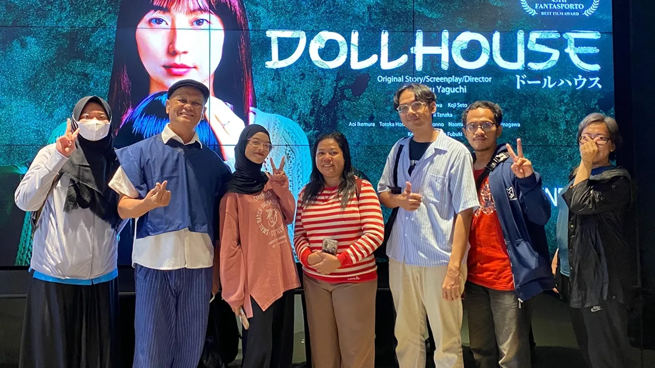 Nobar DOLLHOUSE Bersama Movieverse, Banjir Jumpscare Nobar DOLLHOUSE Bersama Movieverse, Banjir Jumpscare