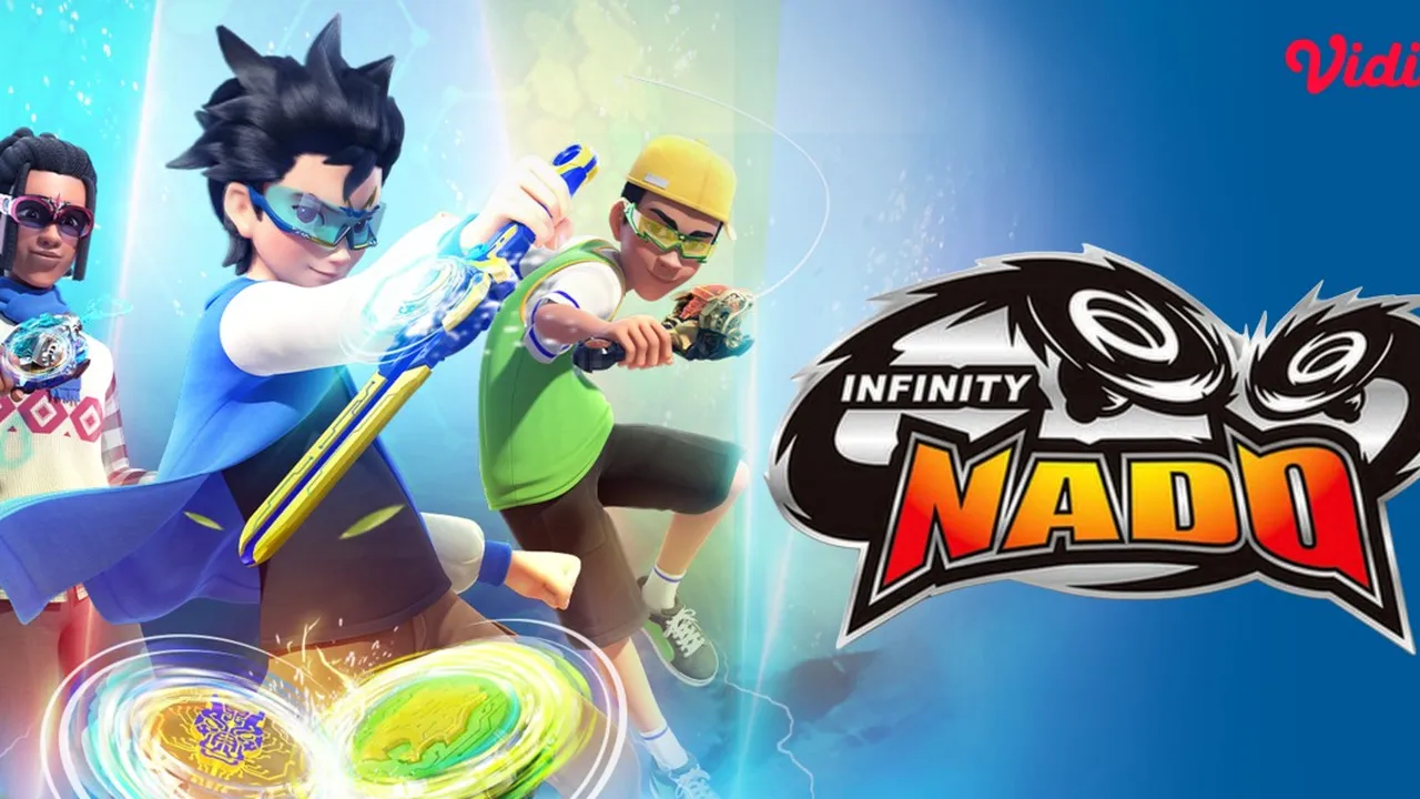 Nonton Animasi Infinity Nado di Vidio, Duel Seru dengan Teknologi Sword Launcher