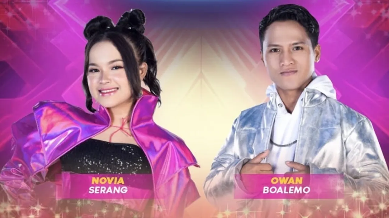 Novia (Serang) & Owan (Boalemo) Bertarung di Grand Final D'Academy 6