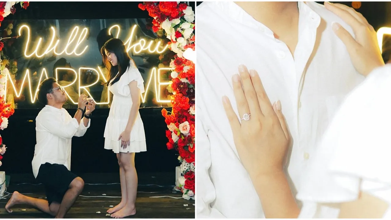 Ochi Rosdiana Dilamar dengan Romantis, Inilah Momen Bahagia yang Tersorot Ochi Rosdiana Dilamar dengan Romantis, Inilah Momen Bahagia yang Tersorot
