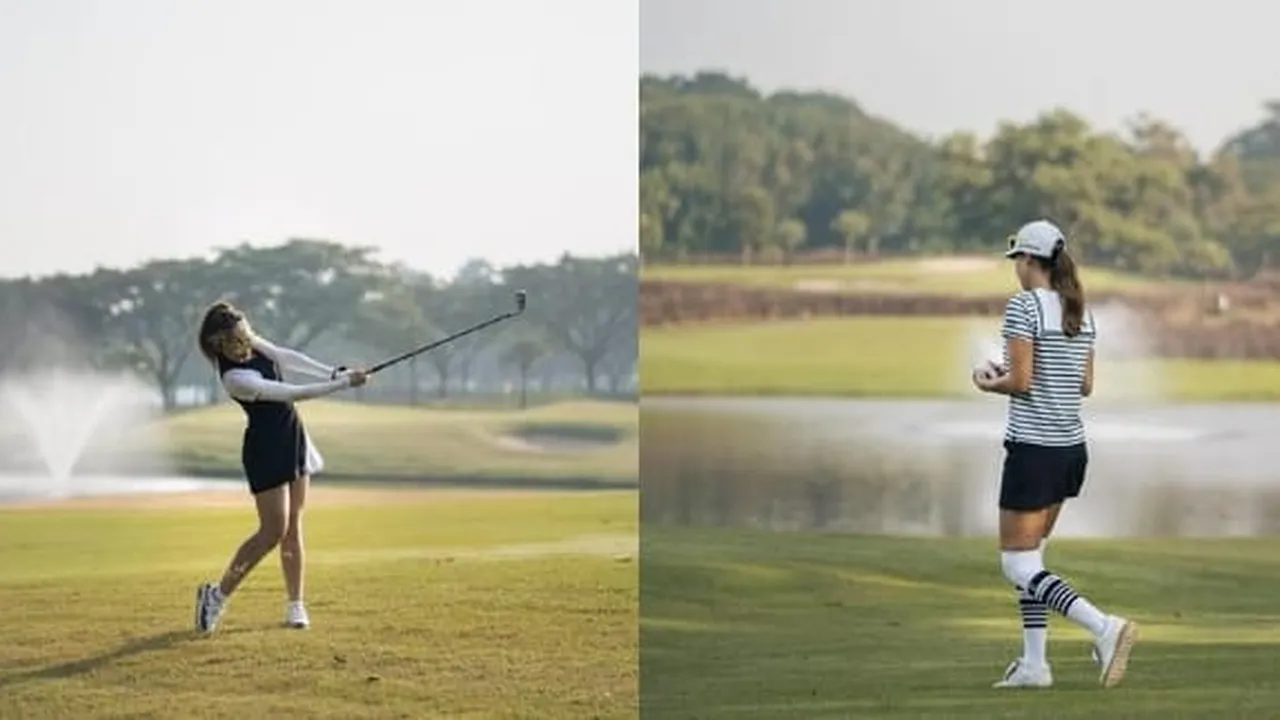 Olahraga Bareng, Ayu Dewi Akui Kehebatan Luna Maya Bermain Golf