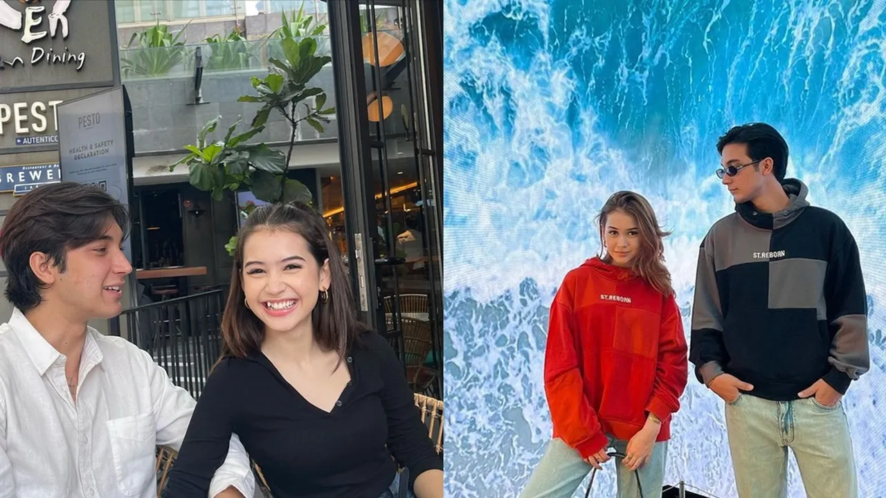 Pacarannya Awet, 7 Potret Kebersamaan Sandrinna Michelle dan Junior Roberts yang Romantis