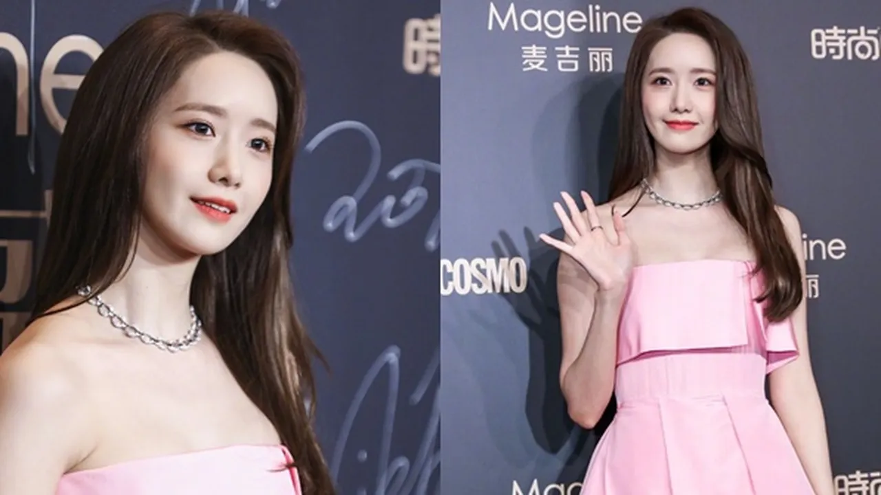 Pakai Gaun Pink, Yoona Girls Generation Tampil Begitu Cantik Bak Princess