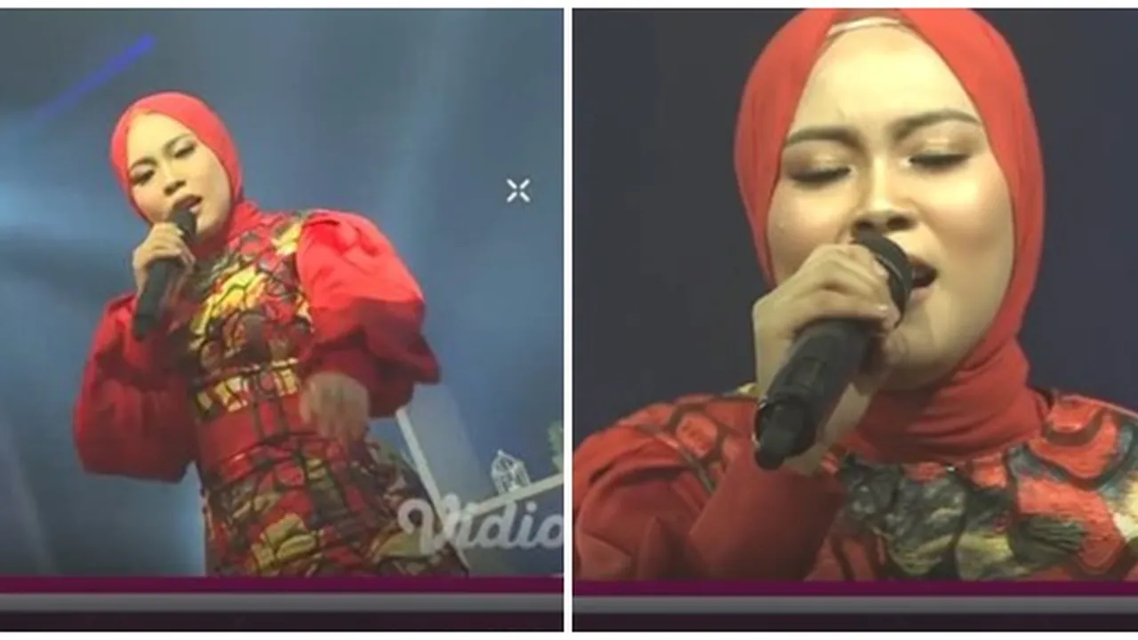 Pakai Outfit Serba Merah, Selfi LIDA Bawakan 5 Lagu Dalam Acara Kapanlagi Dangdut Goyang Amal Pakai Outfit Serba Merah, Selfi LIDA Bawakan 5 Lagu Dalam Acara Kapanlagi Dangdut Goyang Amal