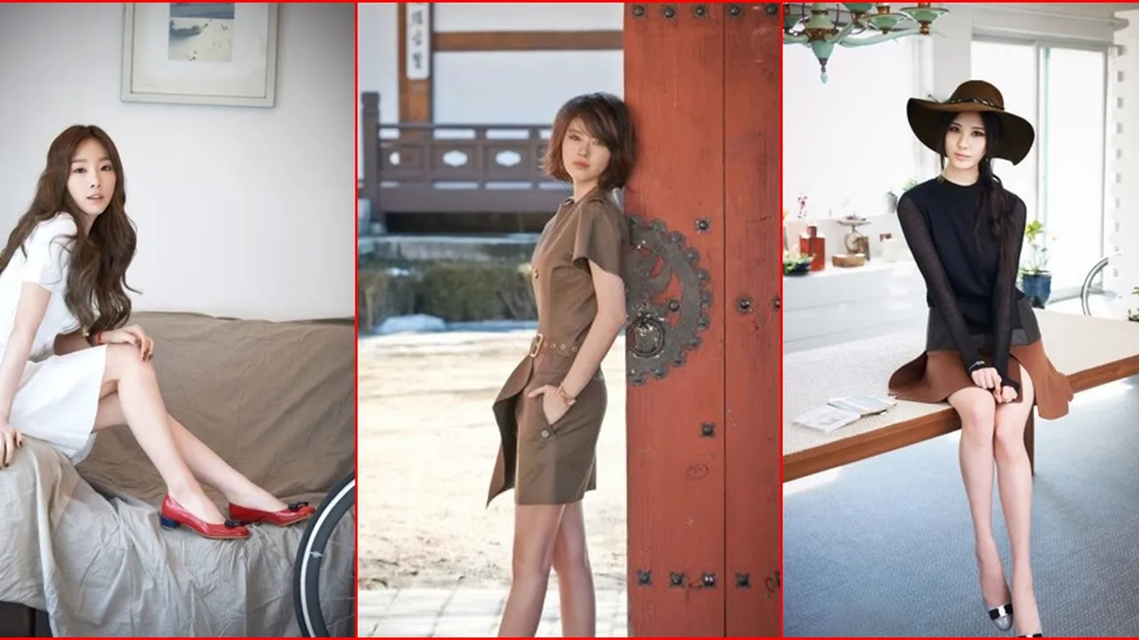 Pamer Kaki, Kamu Bisa Terpesona Pada Seleb Cewek Korea Ini!