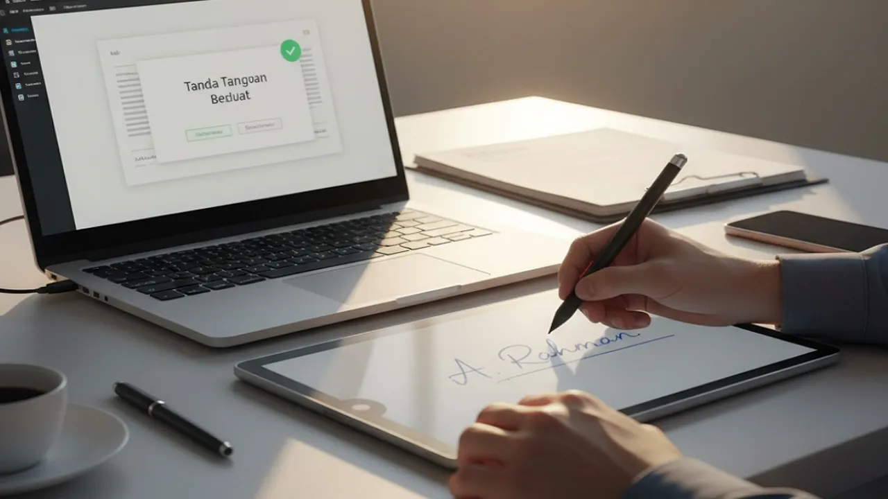 Panduan Lengkap Cara Membuat Tanda Tangan Digital di HP dan Laptop