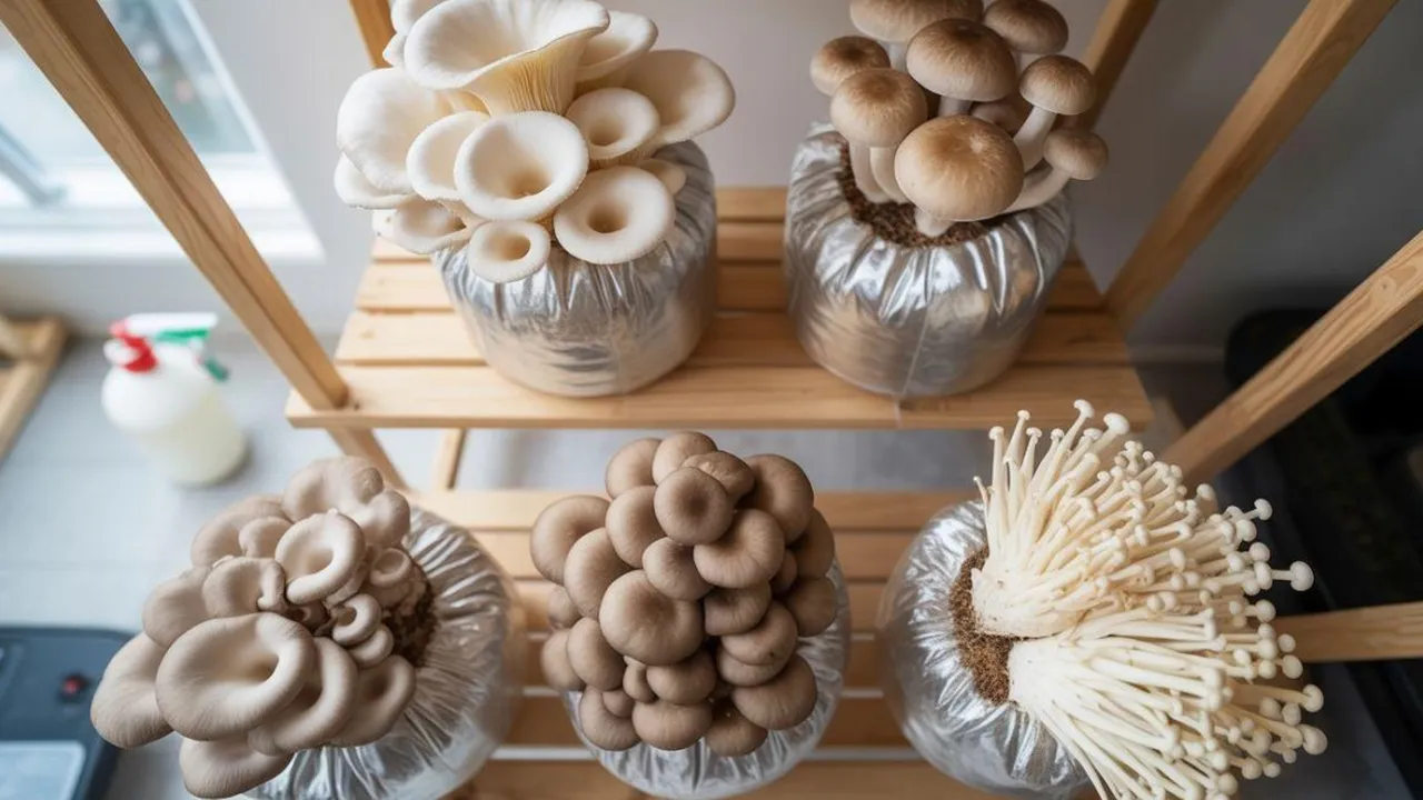 Panduan Lengkap Cara Menanam Jamur Tiram, Merang, Kuping, dan Enoki di Rumah