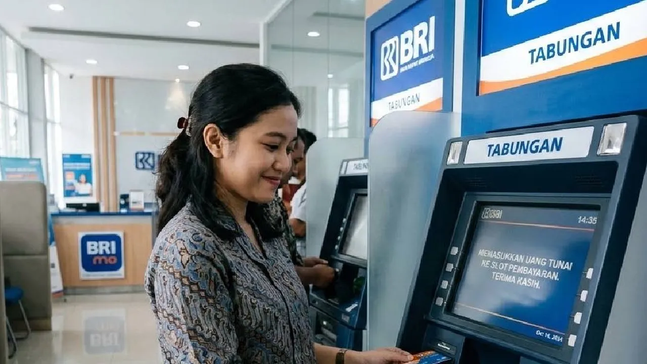 Panduan Setor Tunai di ATM BRI, Bisa Pakai Kartu atau Tanpa Kartu Lewat BRImo