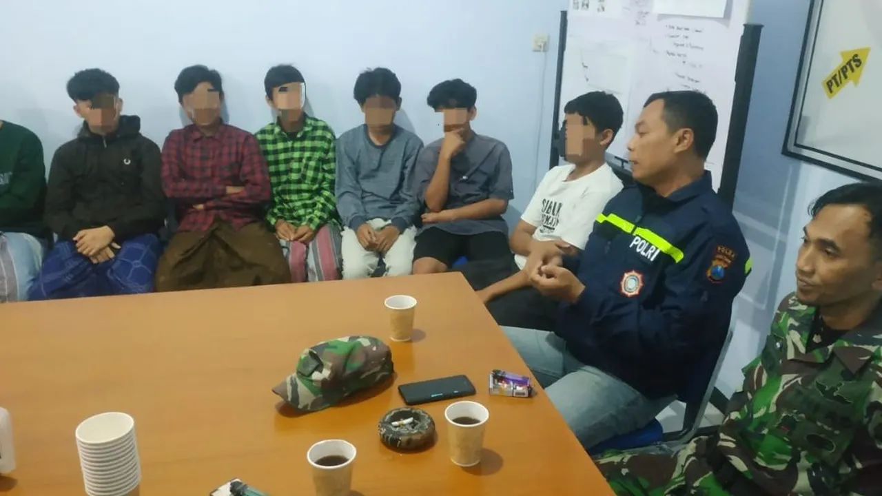 Para Pelaku Prank Pocong di Malang Buat Pernyataan Tak Ulangi Perbuatan