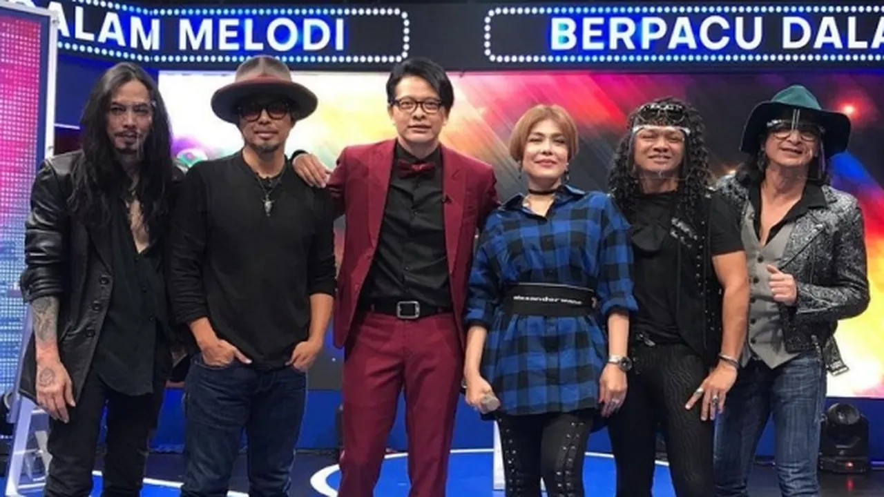Para Rockstar Ikonik Tanah Air Bakal Saling Sikut di Kuis 'Berpacu Dalam Melodi'