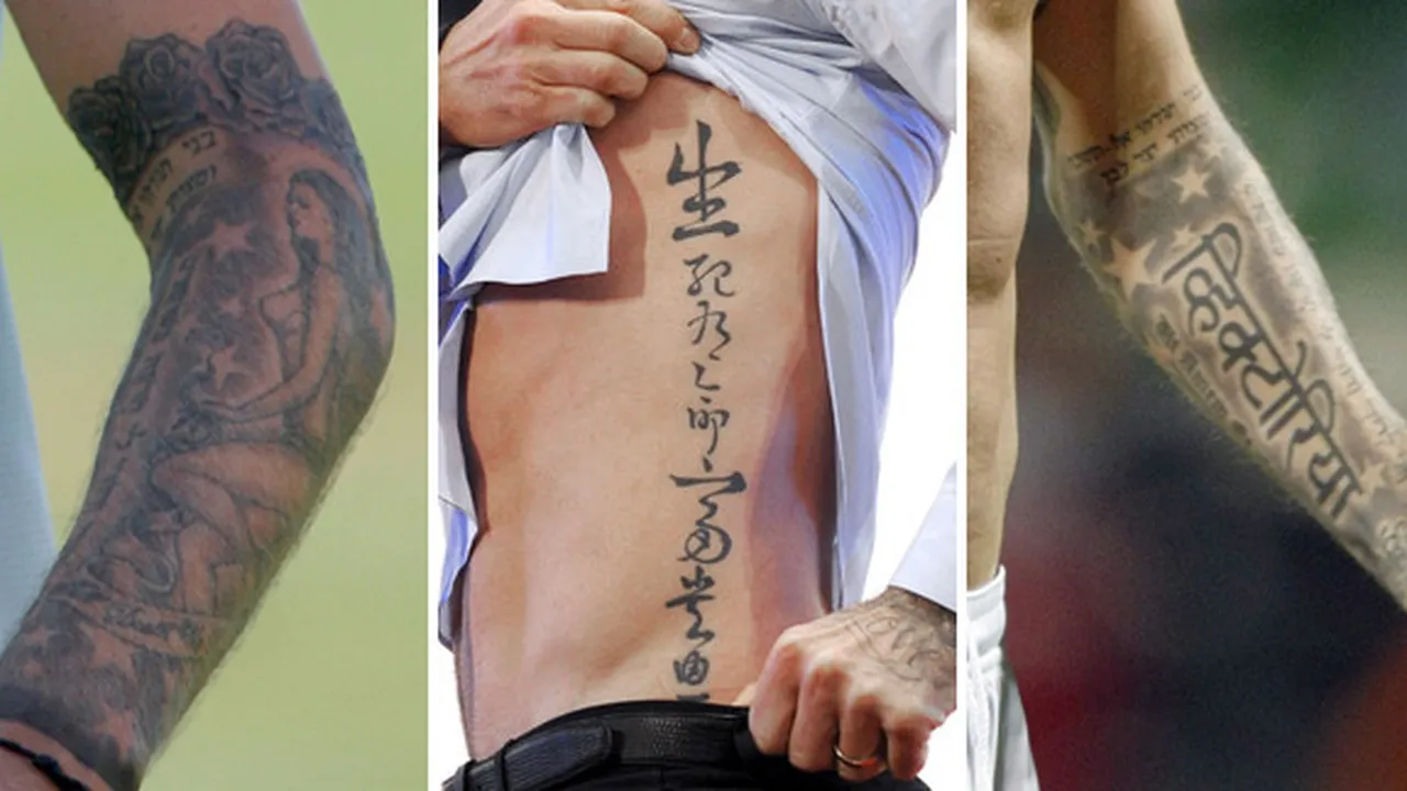 [Parade Foto] Tato-Tato David Beckham dan Maknanya