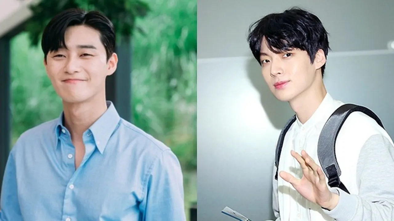 Park Seo Joon dan Ahn Jae Hyun Nonton Konser Wanna One Park Seo Joon dan Ahn Jae Hyun Nonton Konser Wanna One
