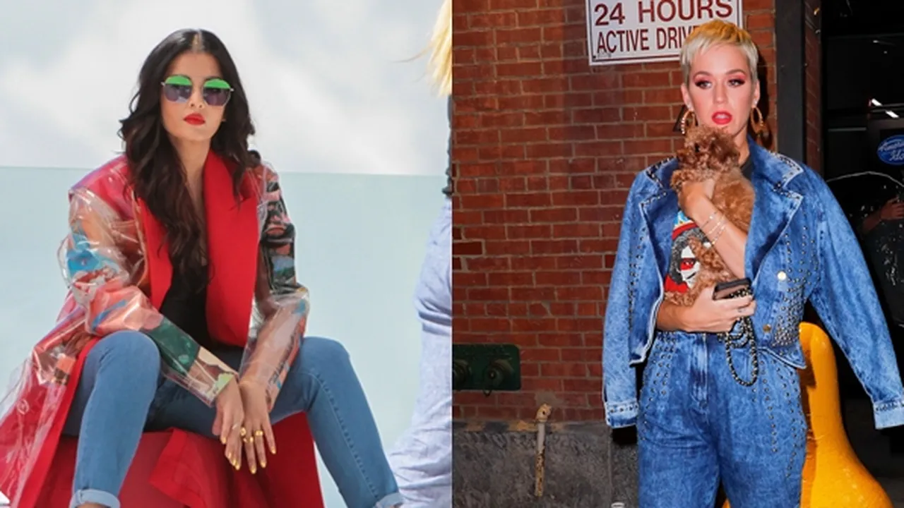Party Bareng, Aishwarya Rai dan Katy Perry Adu Cantik Pakai Lipstik Merah