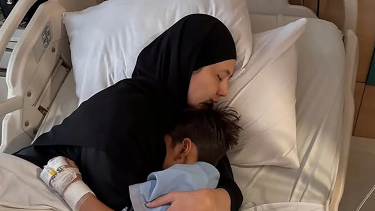 Paula Verhoeven Sedih Kiano Masuk RS, Baim Wong Ambil Cuti