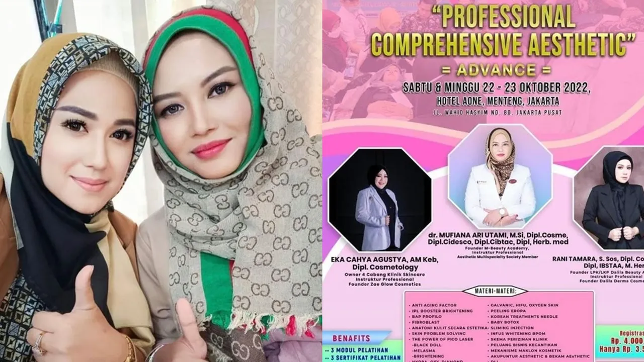 Pedangdut Rani Tamara Kini Terjun ke Bisnis Kecantikan, Siap Gelar Pelatihan Comprehensive Bergengsi