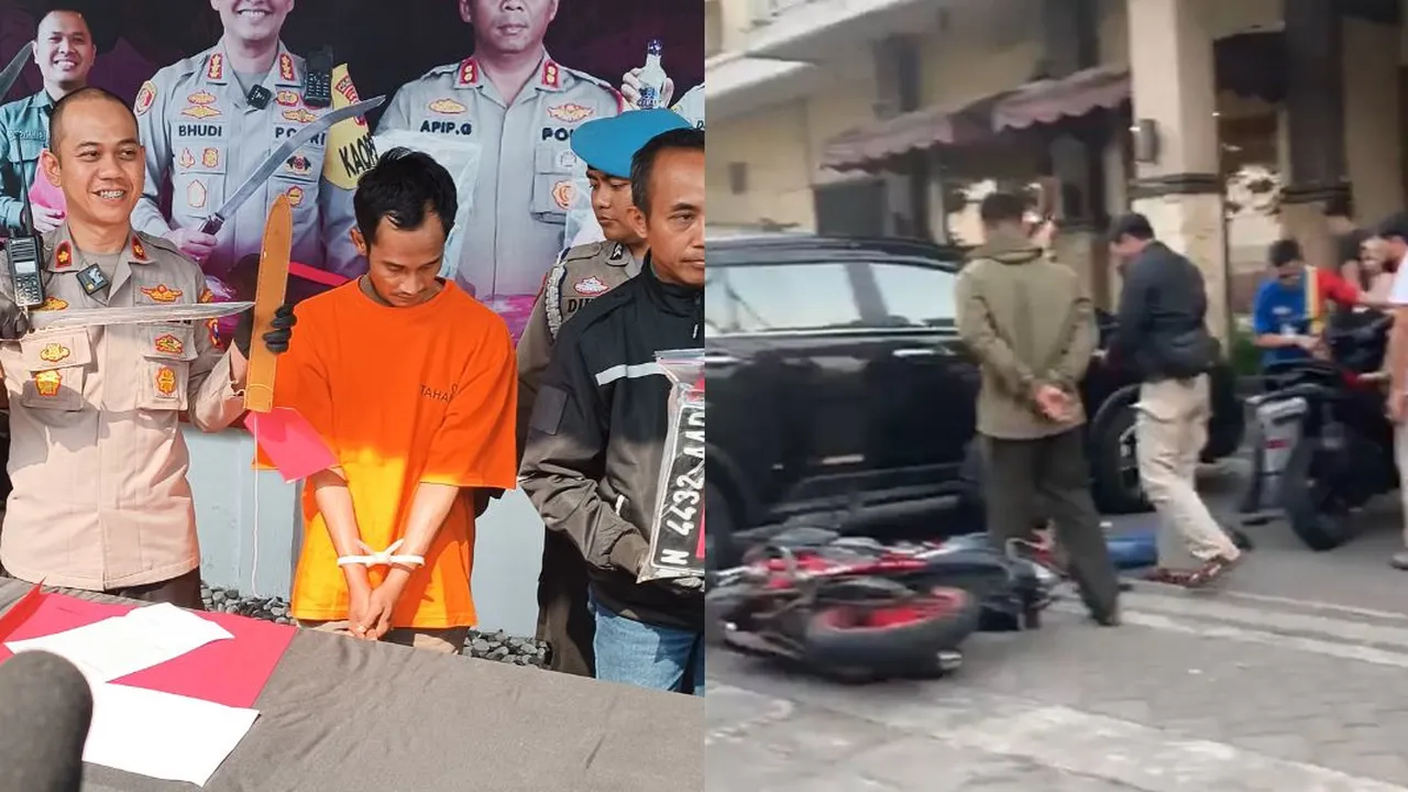 Pelaku Curanmor di Malang Ditembak Polisi Setelah Menyerang Petugas - Ditembak Tiga Kali Hingga Terkapar