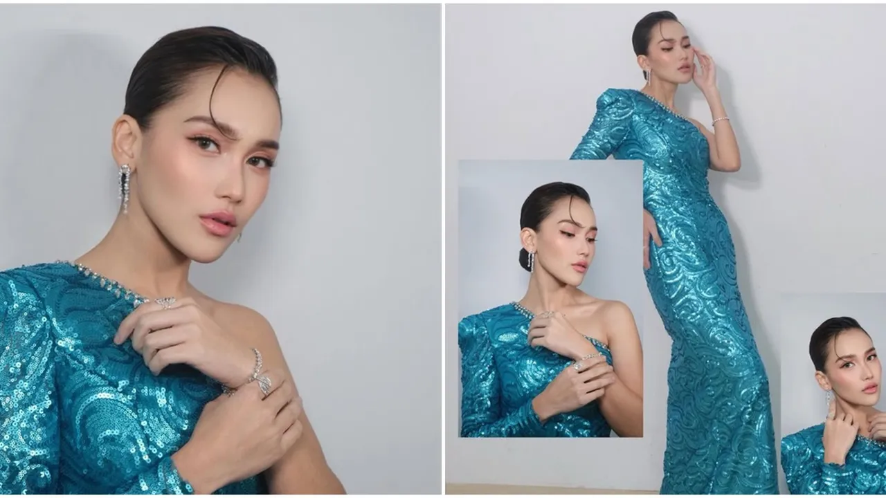 Penampilan Ayu Ting Ting di TikTok Awards, Makeup Korea dan Busana Mewah Jadi Sorotan