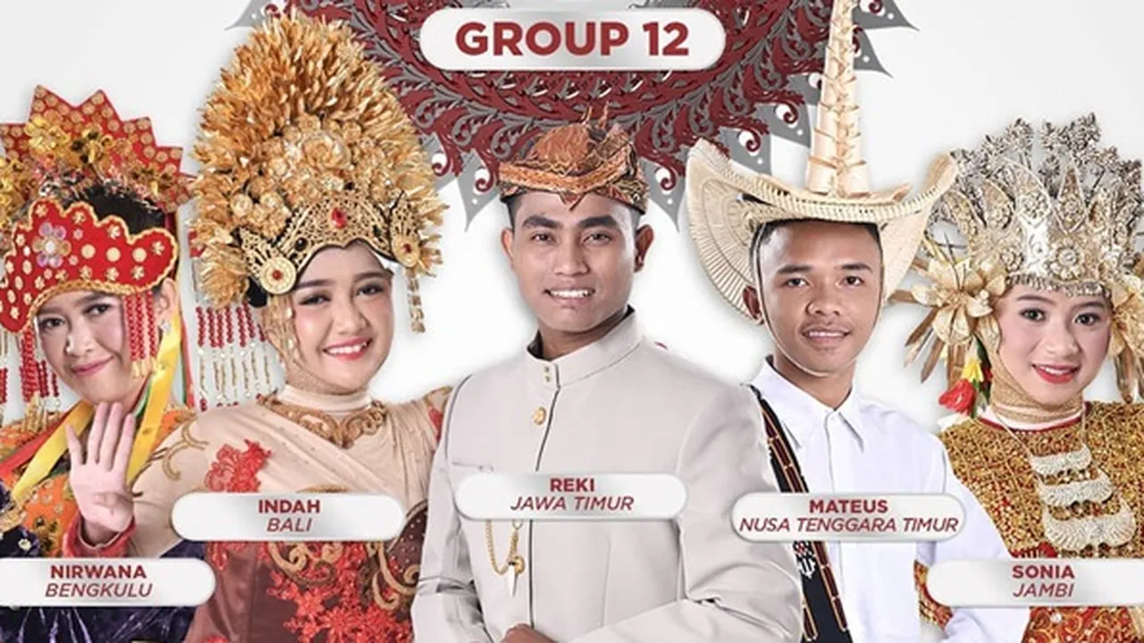 Penampilan Grup 12 LIDA 2019, Indah Duta dari Bali Tersenggol