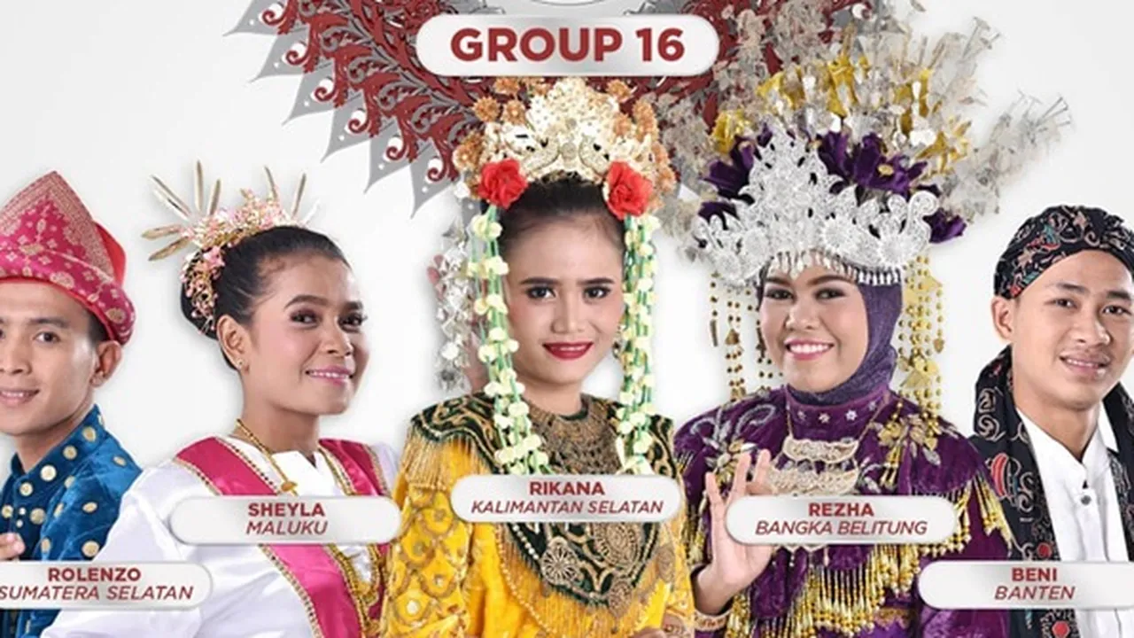 Penampilan Grup 16  LIDA 2019, Rikana Duta Provinsi Kalimantan Selatan Tersenggol