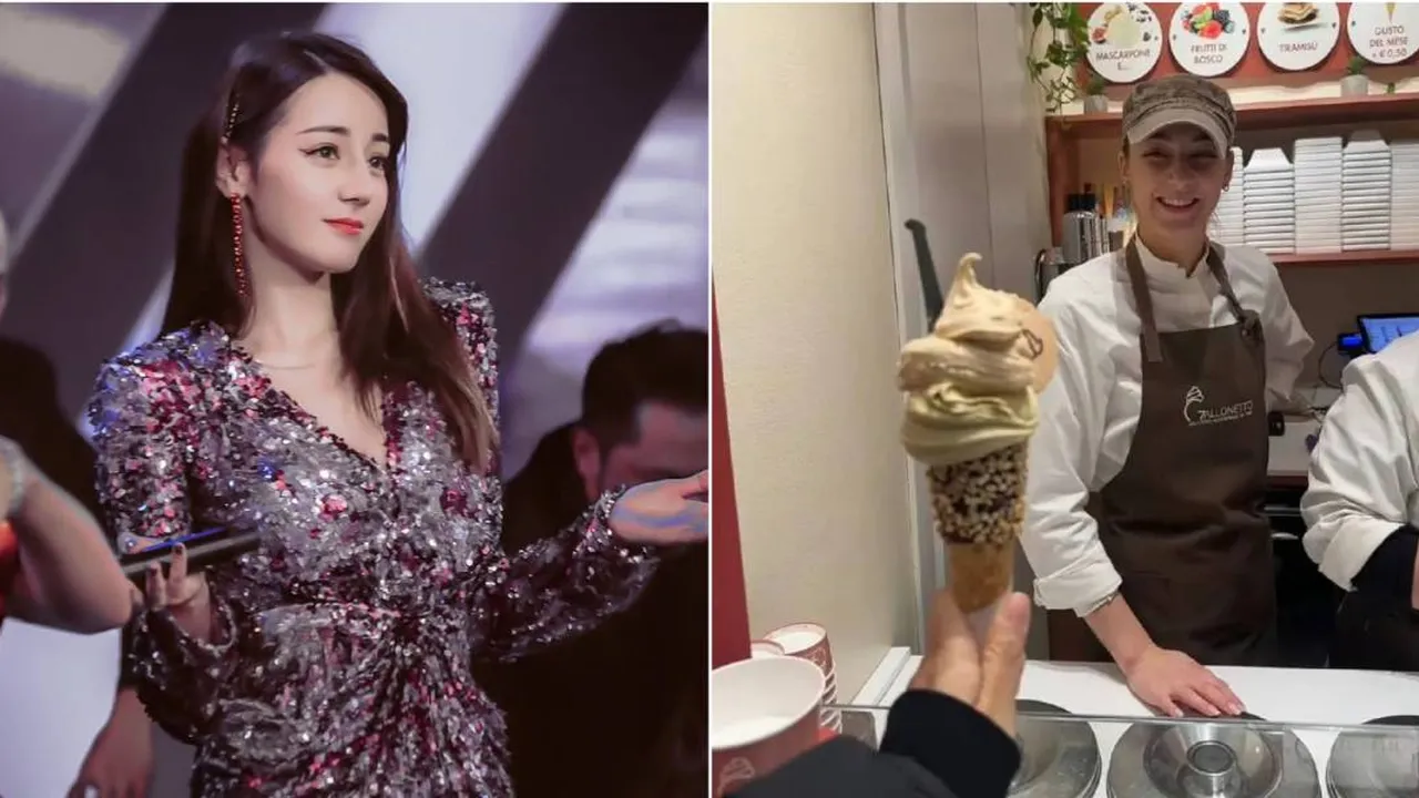 Penjual Es Krim Ini Mirip Dilraba Dilmurat Sampai Trending di Weibo, Setuju Nggak?