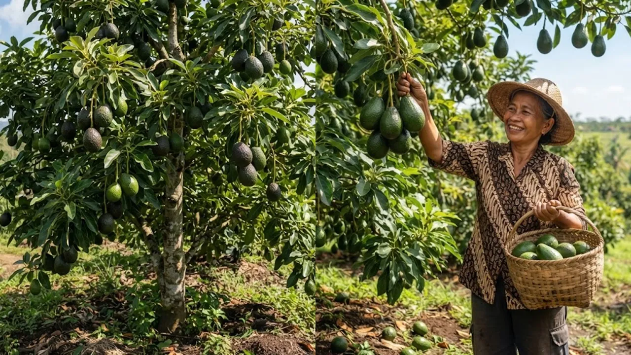 Penyebab Pohon Alpukat Berbunga tapi Buahnya Rontok