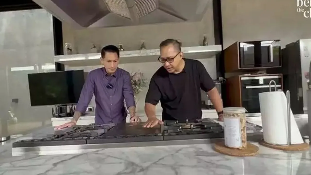 Perabotannya Serba Mewah, Ini Potret Dapur Rumah Chef Juna