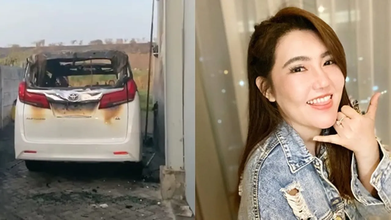 Peramal Ungkap Ada yang Tidak Beres dengan Terbakarnya Mobil Mewah Via Vallen