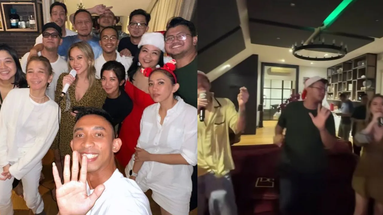 Perayaan Natal dan Tahun Baru BCL dan Tiko, Ramai Karaoke Bersama Keluarga Perayaan Natal dan Tahun Baru BCL dan Tiko, Ramai Karaoke Bersama Keluarga