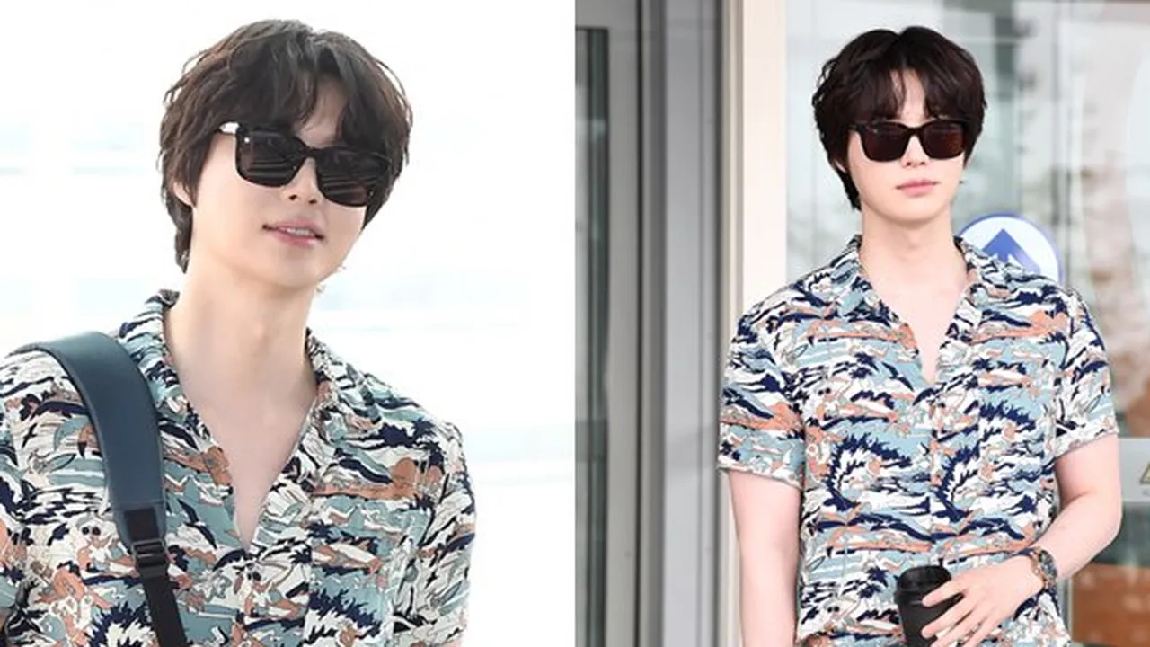 Perdana Setelah Kontroversi Cerai, Ahn Jae Hyun Terlihat di Hadapan Publik
